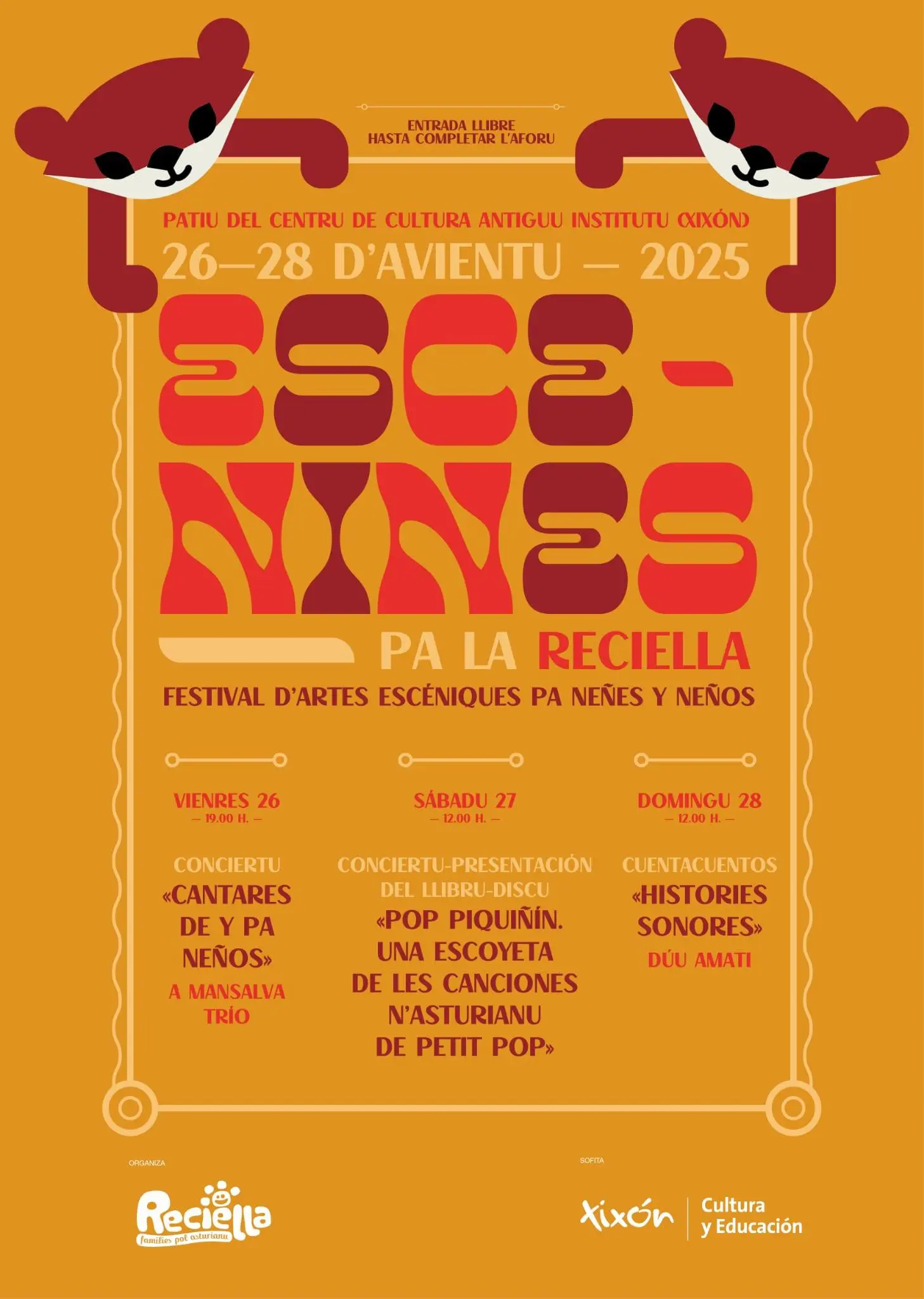 Festival Teatru pa neños Escenines, en Xixón